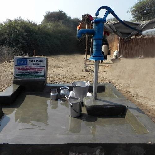 small hand water pump